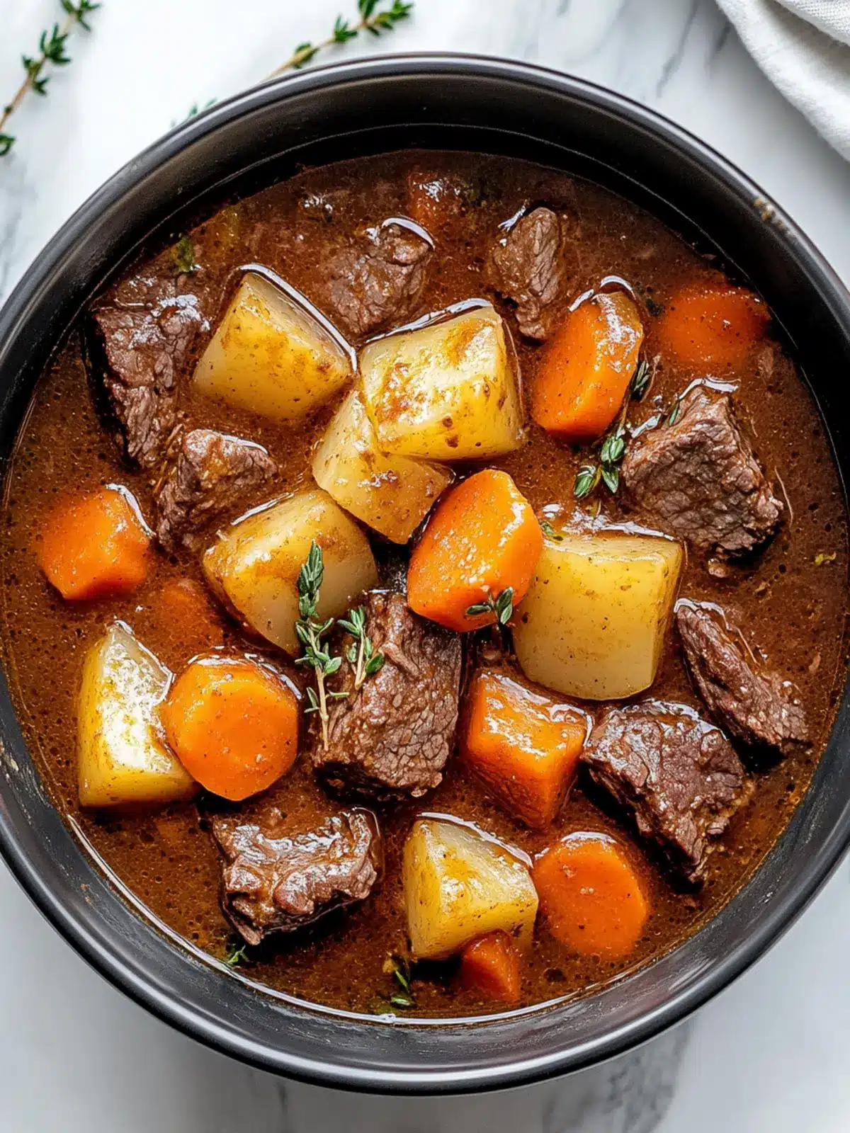 Crockpot Beef Stew: Comforting Dinner Made Easy at Home 5 Crockpot Beef Stew