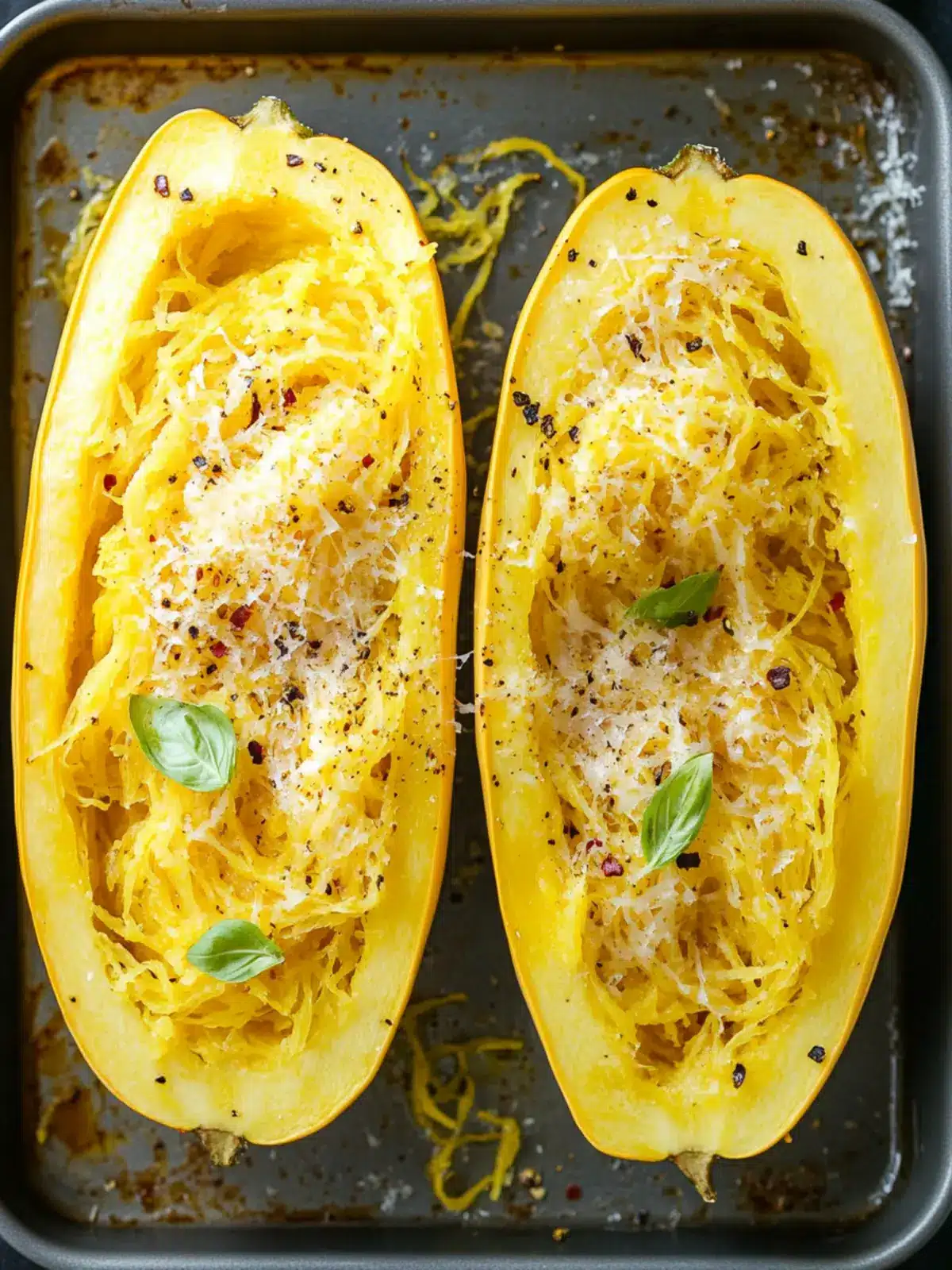Roasted Spaghetti Squash: A Flavorful Twist on Comfort Food 3 Roasted Spaghetti Squash
