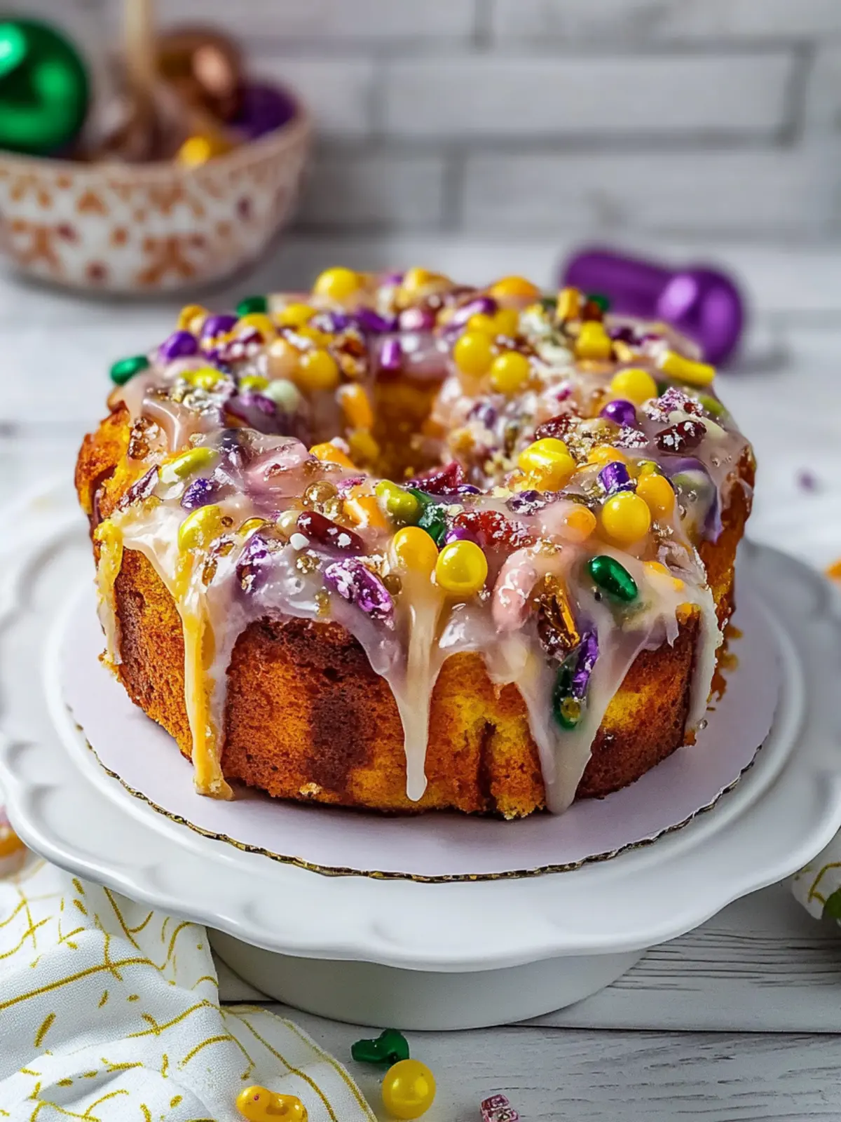 Delicious Bubble Up King Cake for a Fun Family Treat 3 Bubble Up King Cake
