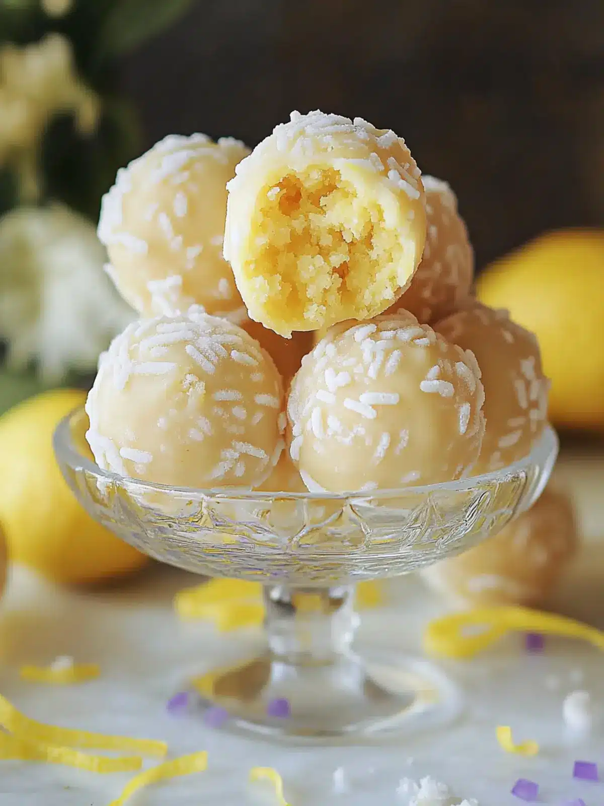 Zesty Lemon Truffles That Will Brighten Your Day 5 Lemon Truffles