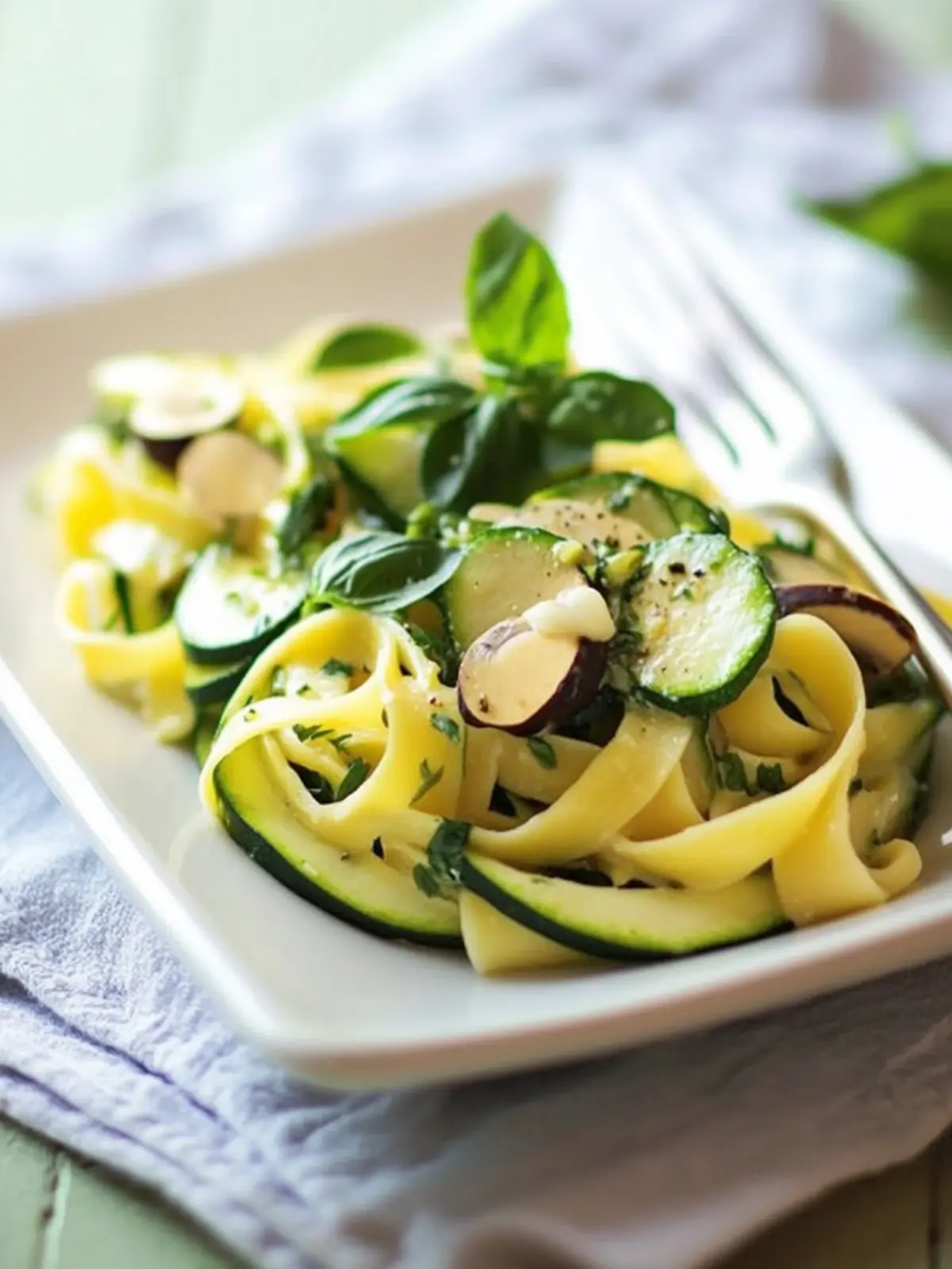Delicious Zucchini Tagliatelle from Raw Essence for Fresh Flavor 5 Zucchini Tagliatelle from Raw Essence