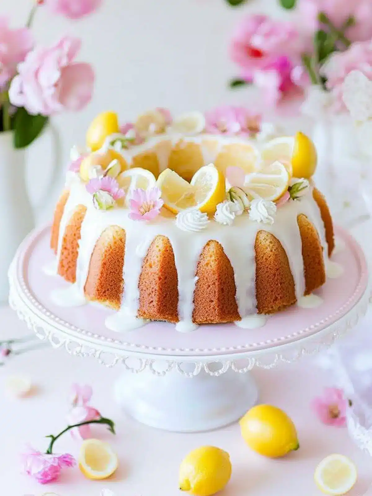 Spring Lemon Pound Cake that Brightens Your Day 3 Spring Lemon Pound Cake