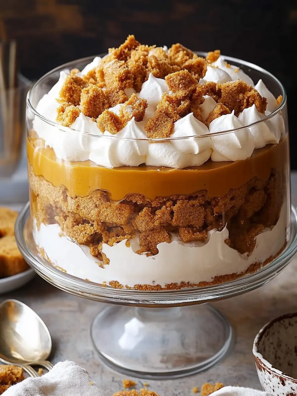 Savor the Fall with Pumpkin-Butterscotch Gingerbread Trifle 4 Pumpkin-Butterscotch Gingerbread Trifle