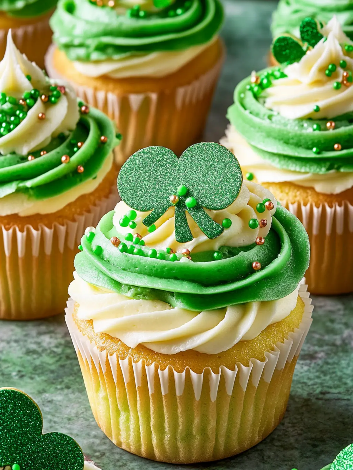 Delicious St. Patrick’s Day Cupcakes with Rainbow Fun 5 St. Patrick’s Day Cupcakes