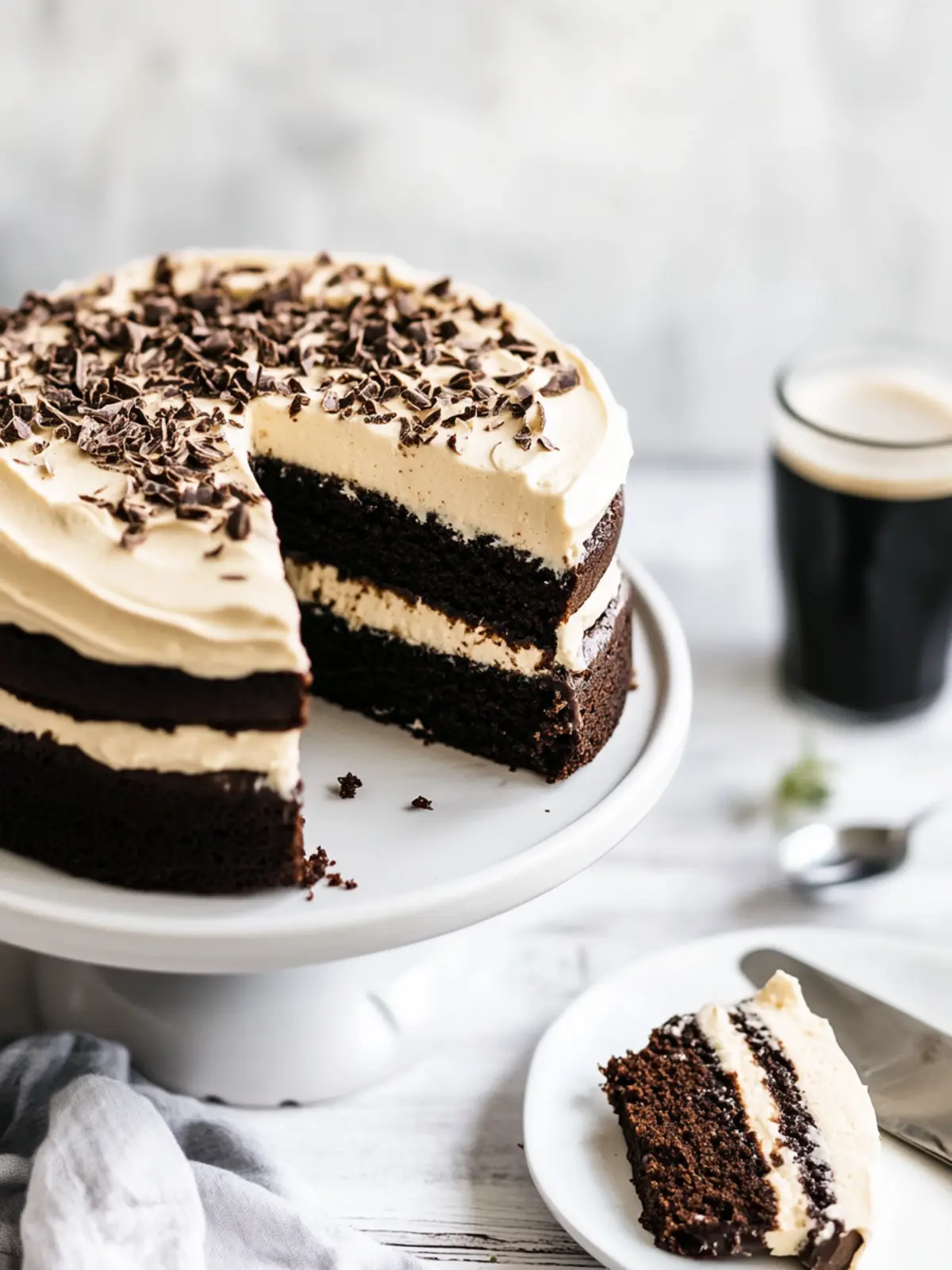 Irresistible Guinness Chocolate Cake with Irish Buttercream Bliss 4 Guinness Chocolate Cake with Irish Buttercream