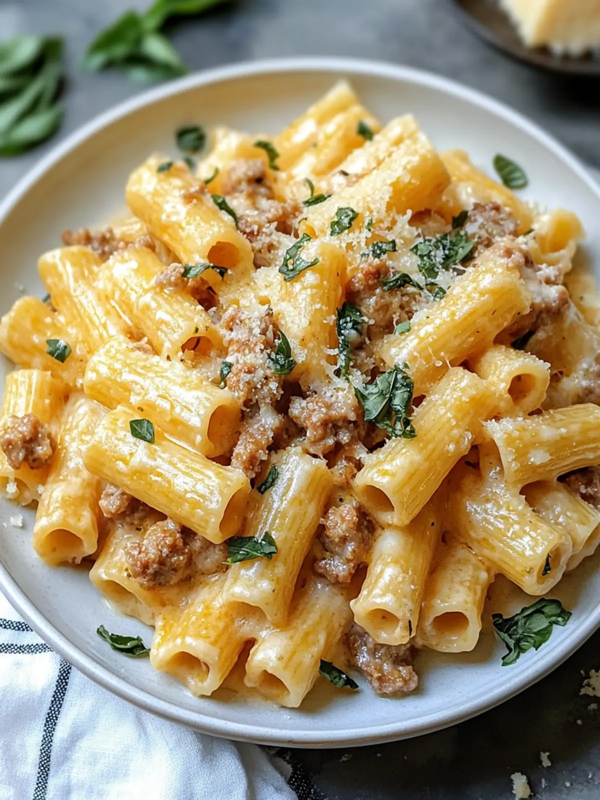 Irresistible Creamy Sausage Rigatoni for Cozy Nights 2 Creamy Sausage Rigatoni