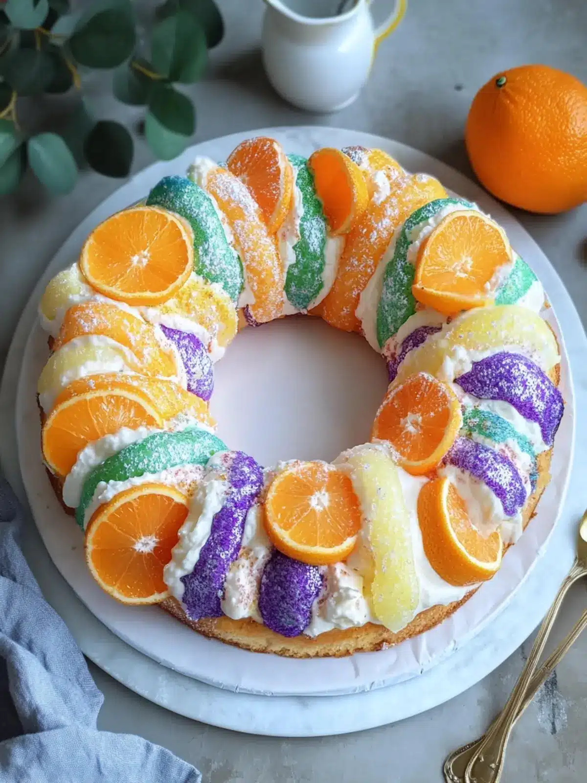 Sumo Citrus King Cake: A Twist on a Classic Treat 5 Sumo Citrus King Cake