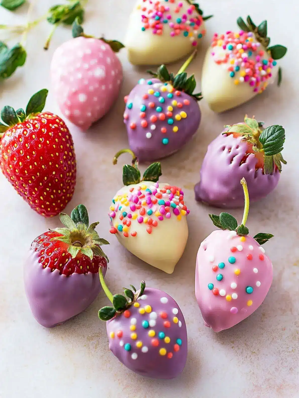 Delicious Easter Chocolate Covered Strawberries to Delight You 2 Easter Chocolate Covered Strawberries