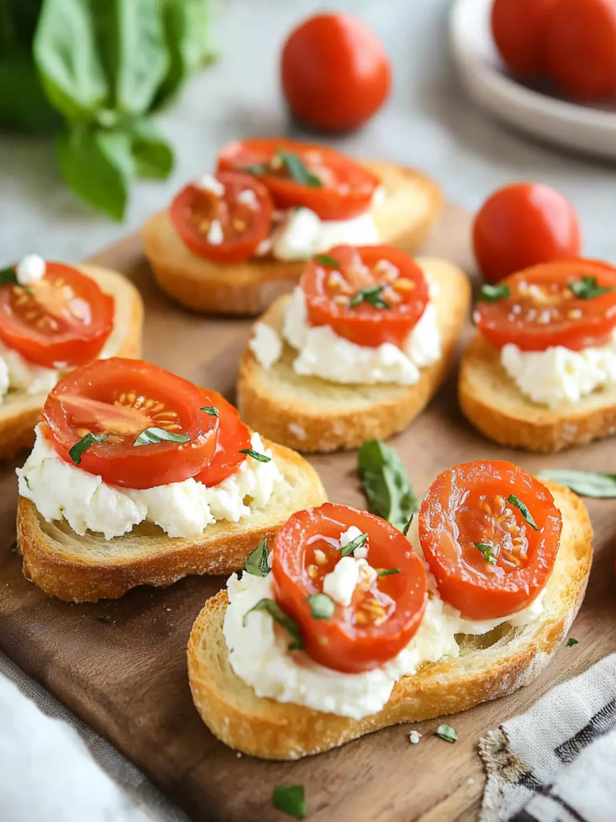 Whipped Feta Tomato Crostini That Will Wow Your Guests 4 Whipped Feta Tomato Crostini