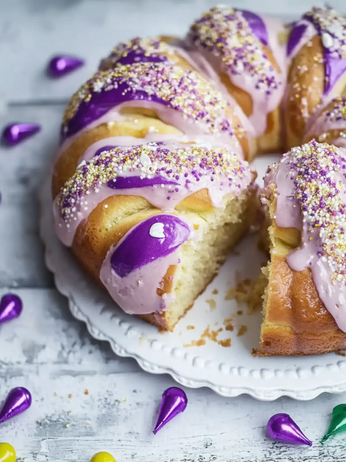 Delicious King Cake: A Festive Twist on Tradition 2 King Cake