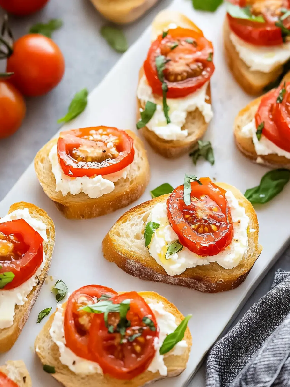 Whipped Feta Tomato Crostini That Will Wow Your Guests 2 Whipped Feta Tomato Crostini