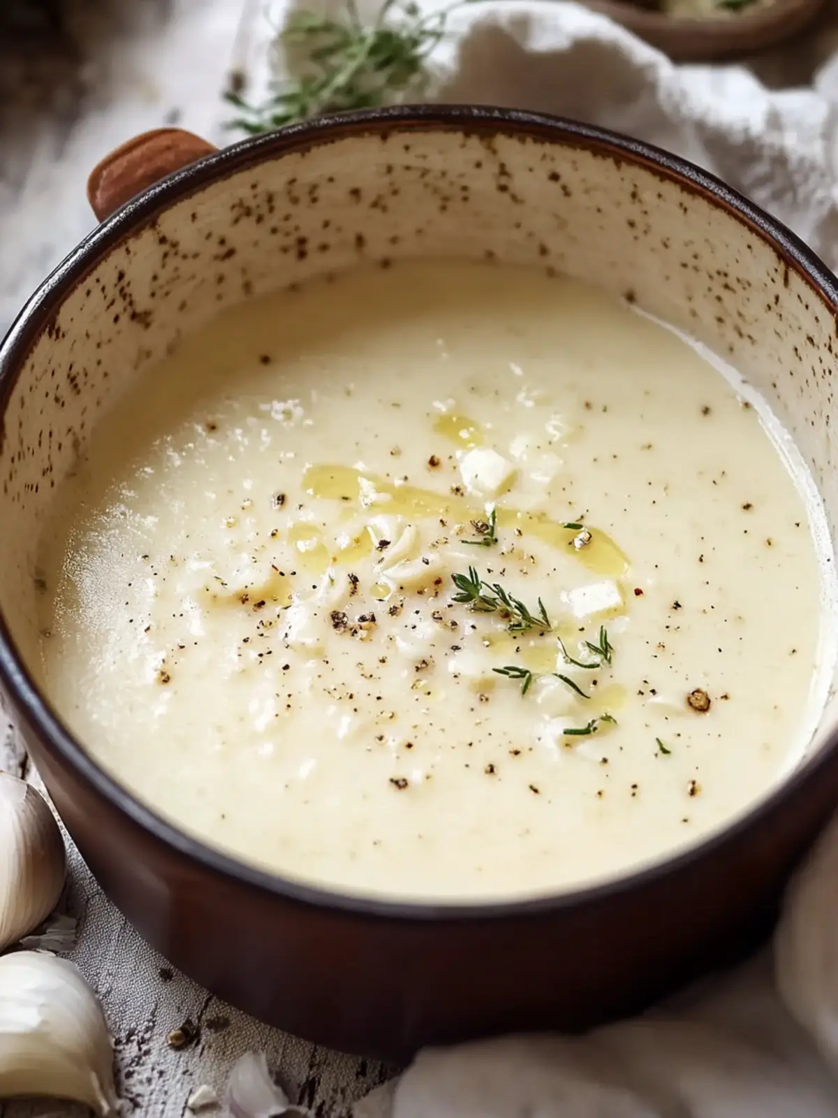 Savor the Flavor: Traditional Country French Style Garlic Soup 4 Traditional Country French Style Garlic Soup