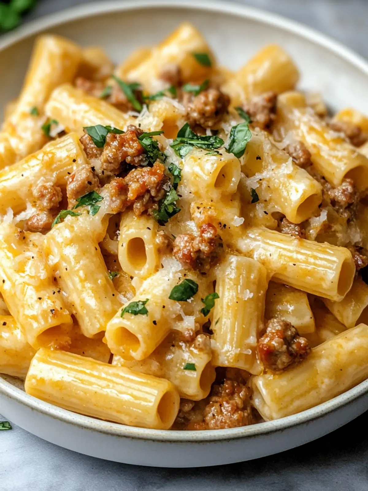 Irresistible Creamy Sausage Rigatoni for Cozy Nights 4 Creamy Sausage Rigatoni