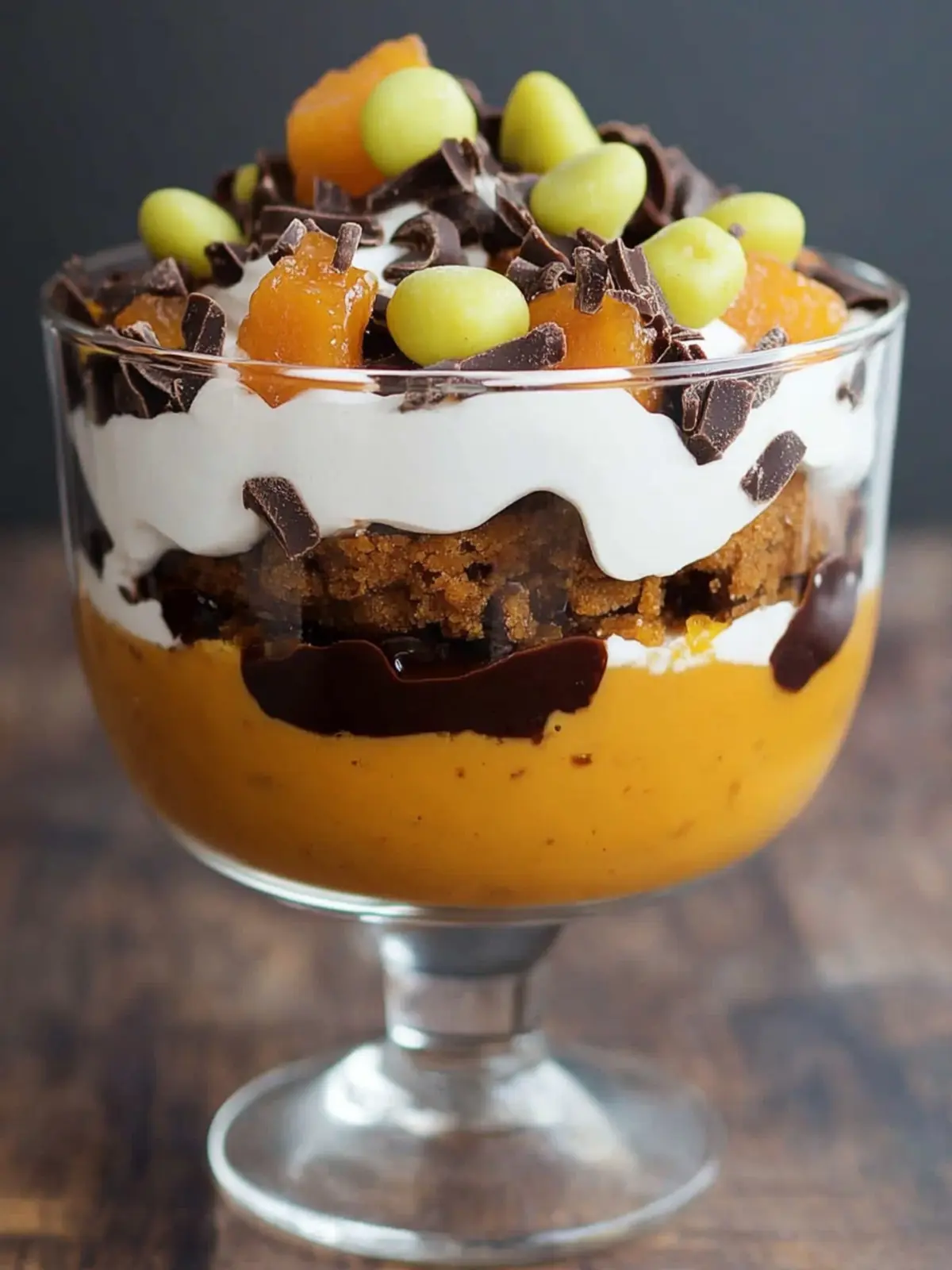 Irresistible Chocolate Pumpkin Trifle for Fall Celebrations 4 Chocolate Pumpkin Trifle