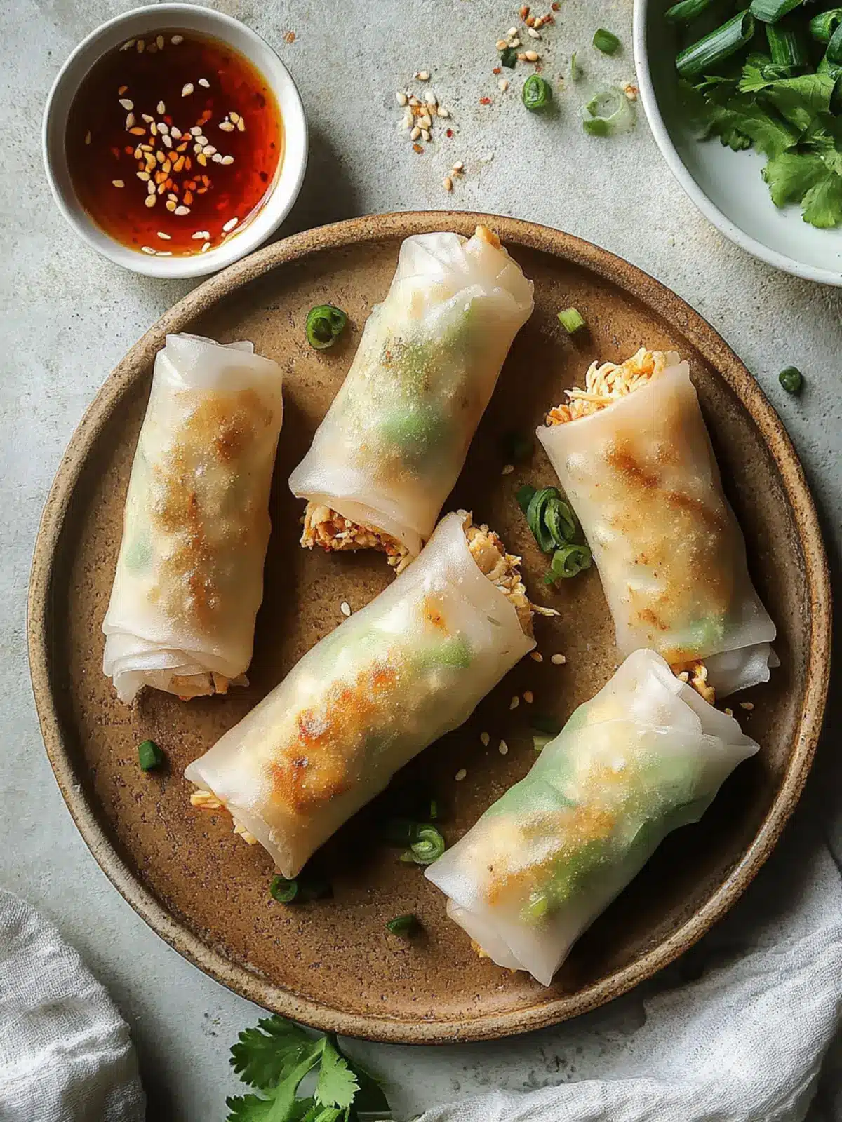 Crispy Chicken Spring Rolls That Will Wow Your Taste Buds 3 Chicken Spring Rolls
