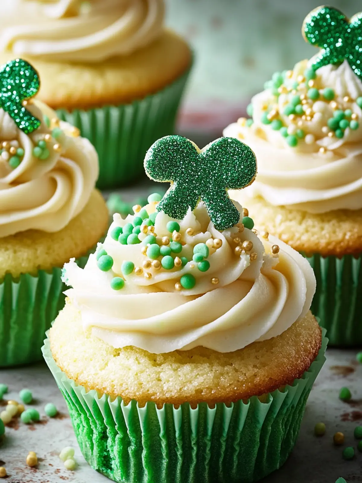 Delicious St. Patrick’s Day Cupcakes with Rainbow Fun 3 St. Patrick’s Day Cupcakes