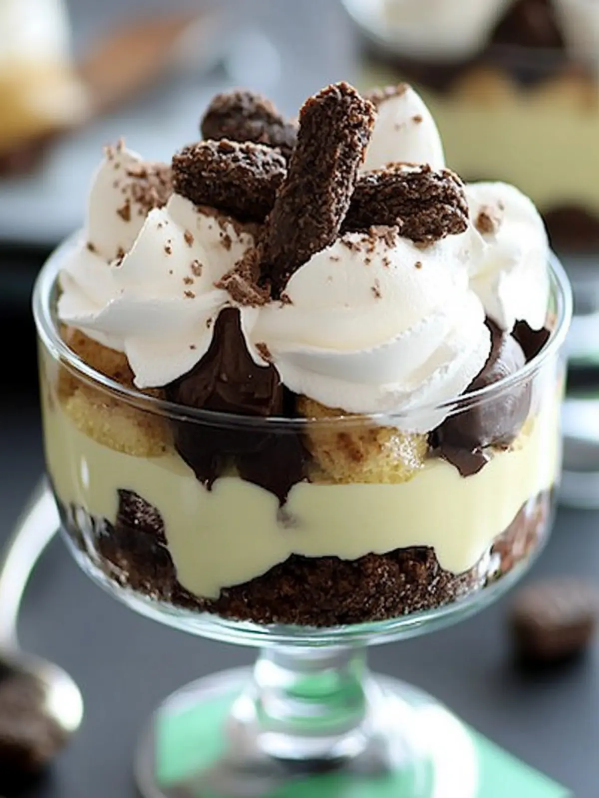 Decadent Thin Mint Trifle You Won't Want to Share 2 Thin Mint Trifle
