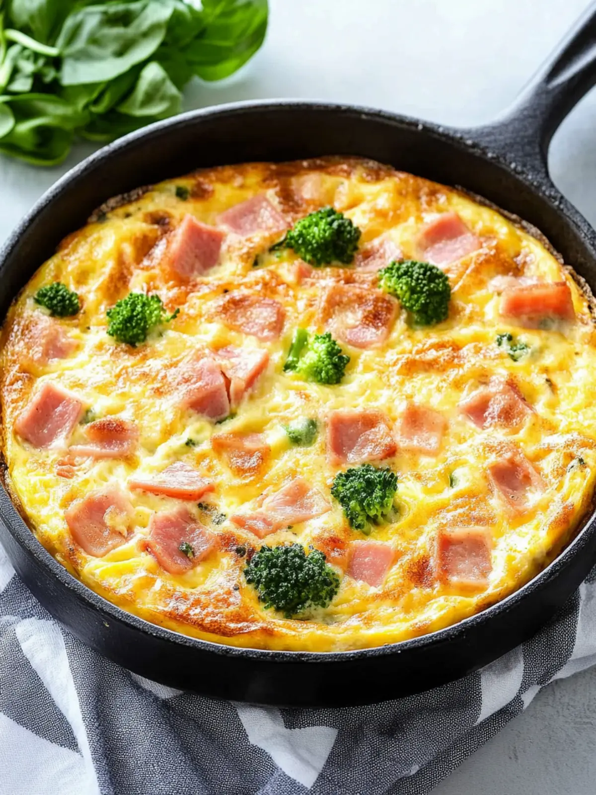 Delicious Ham and Cheese Frittata for a Cozy Breakfast Feat 5 Ham and Cheese Frittata