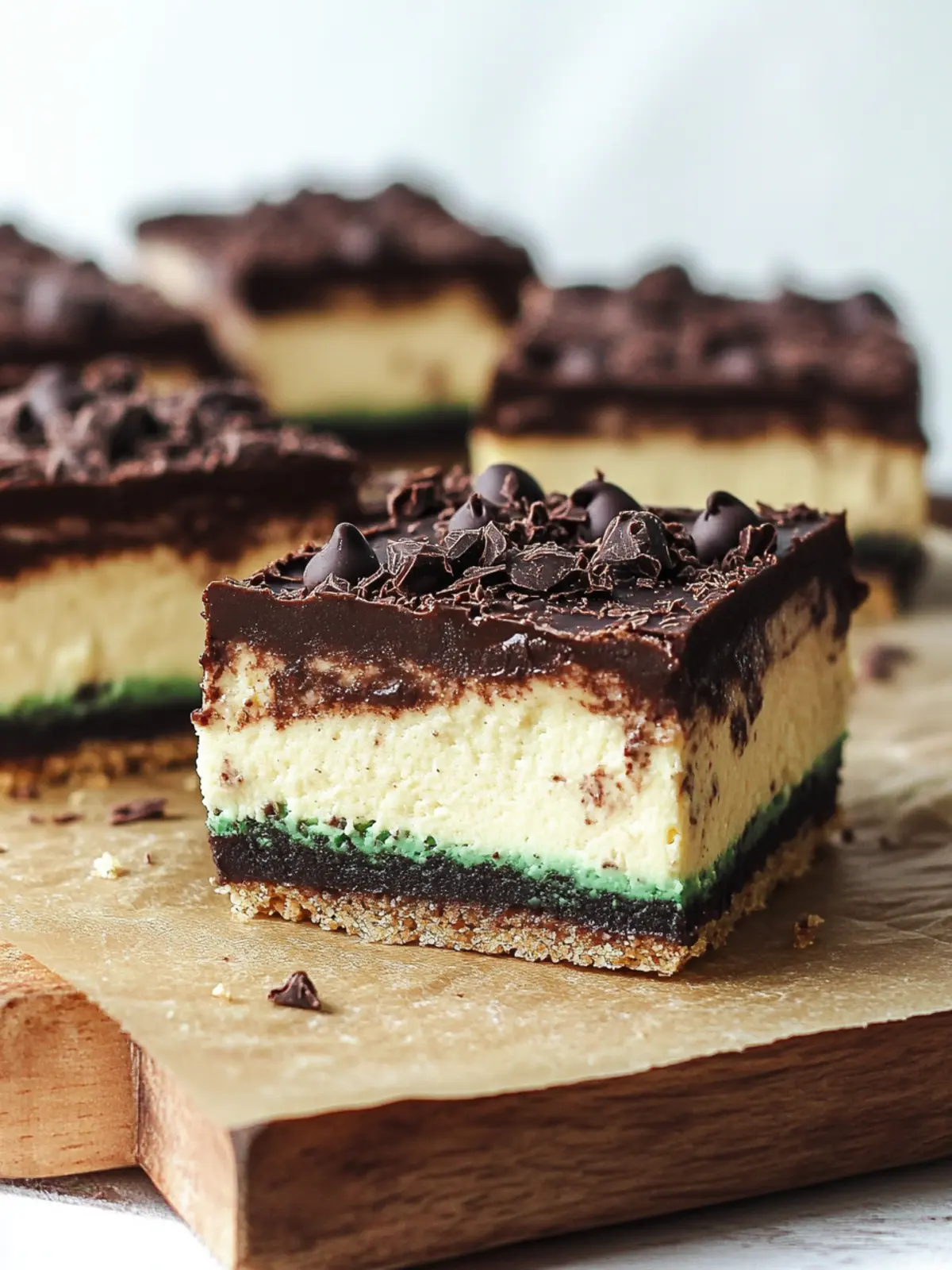 Indulge in Baileys Chocolate Frosted Cheesecake Bars Today 3 Baileys Chocolate Frosted Cheesecake Bars