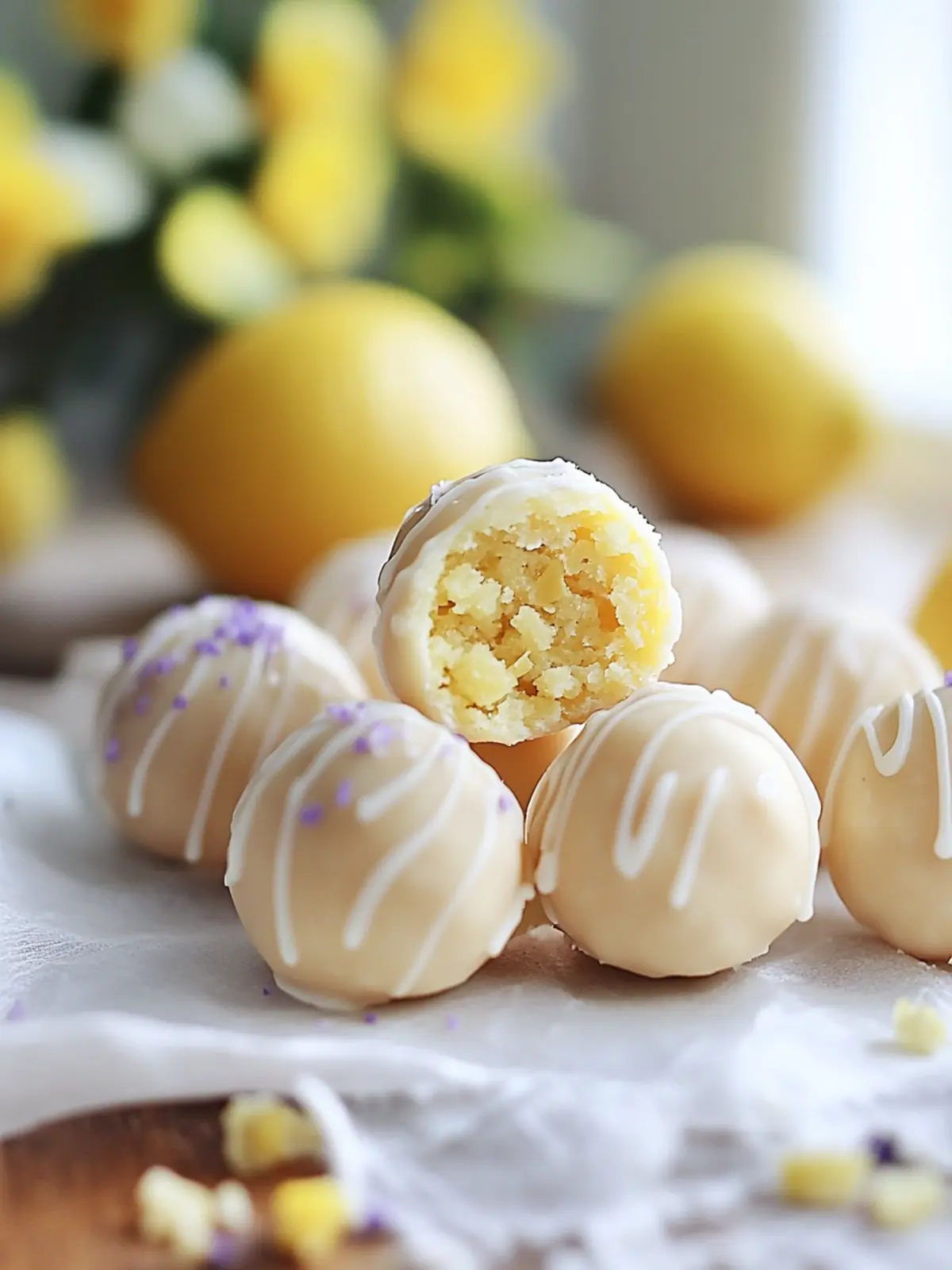 Zesty Lemon Truffles That Will Brighten Your Day 2 Lemon Truffles