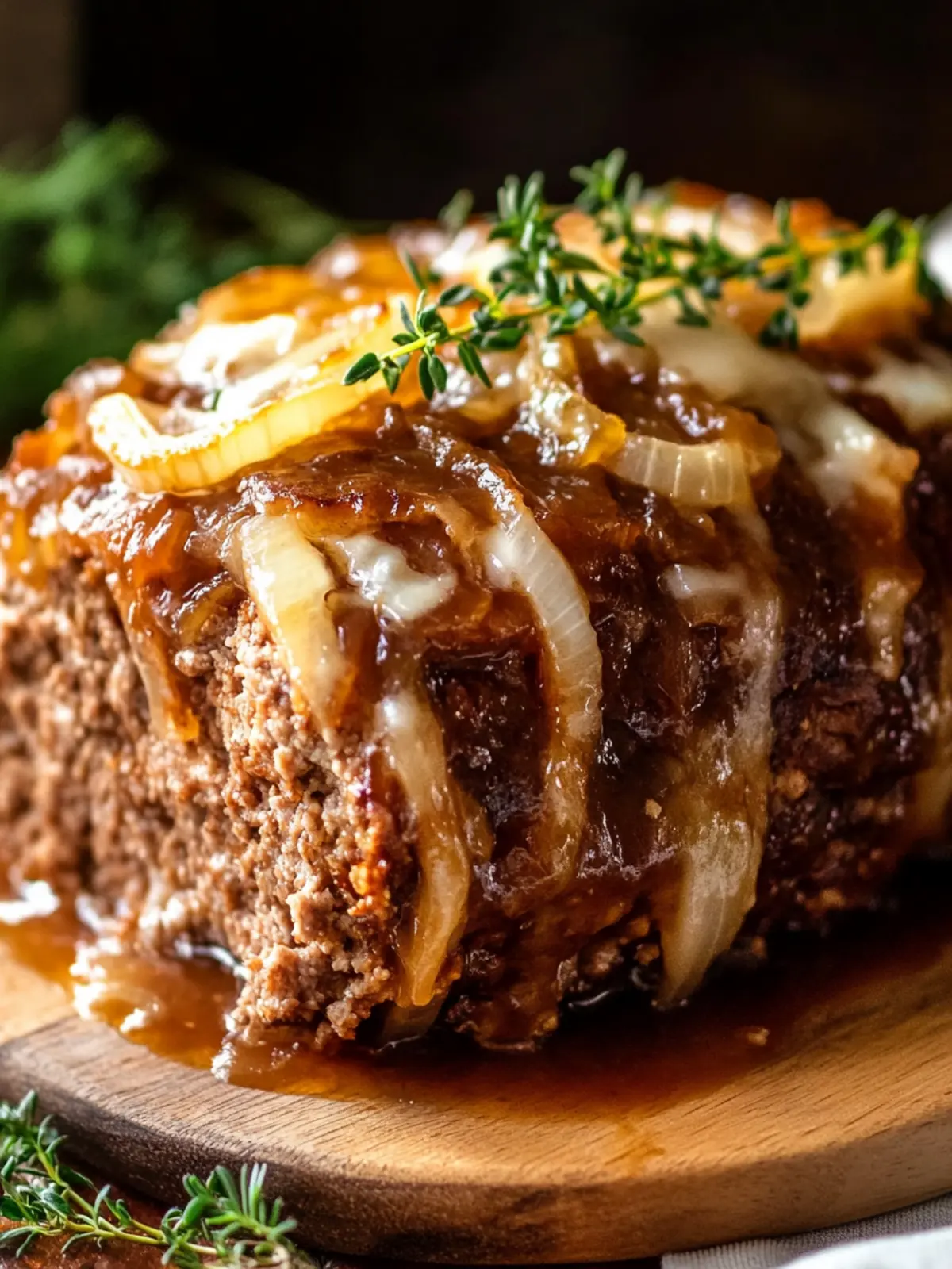 Crockpot French Onion Meatloaf: Comfort Food Made Easy 3 Crockpot French Onion Meatloaf