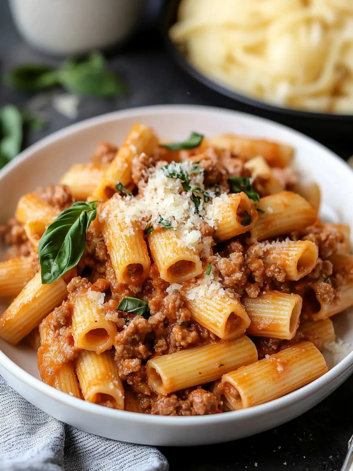 Rigatoni with Sausage
