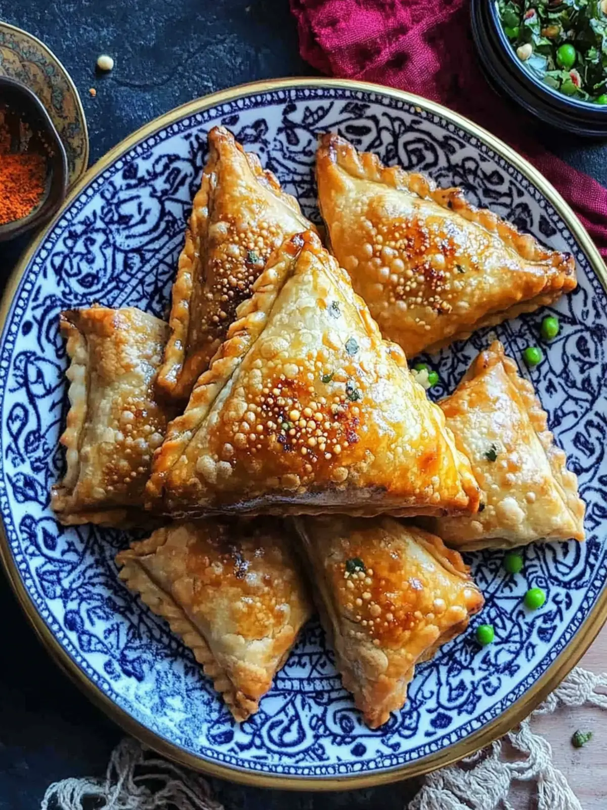 Savory Afghan Sambosa with Meat and Peas to Wow Your Tastebuds 2 Afghan Sambosa with Meat and Peas
