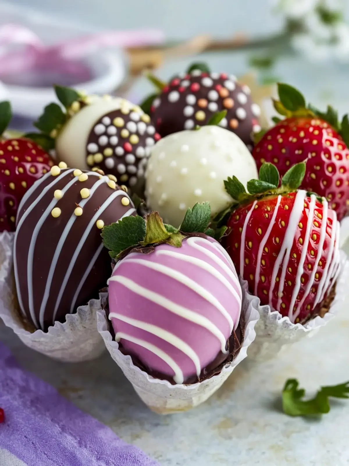 Easter Chocolate Covered Strawberries for Sweet Celebrations 3 Easter Chocolate Covered Strawberries