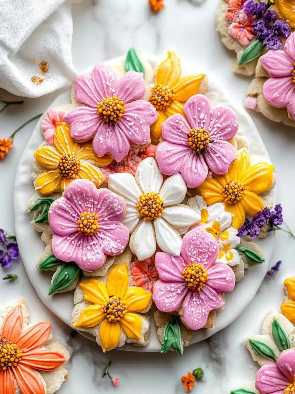 Spring Flower Cookies that Bring Joy to Your Kitchen 3 Spring Flower Cookies