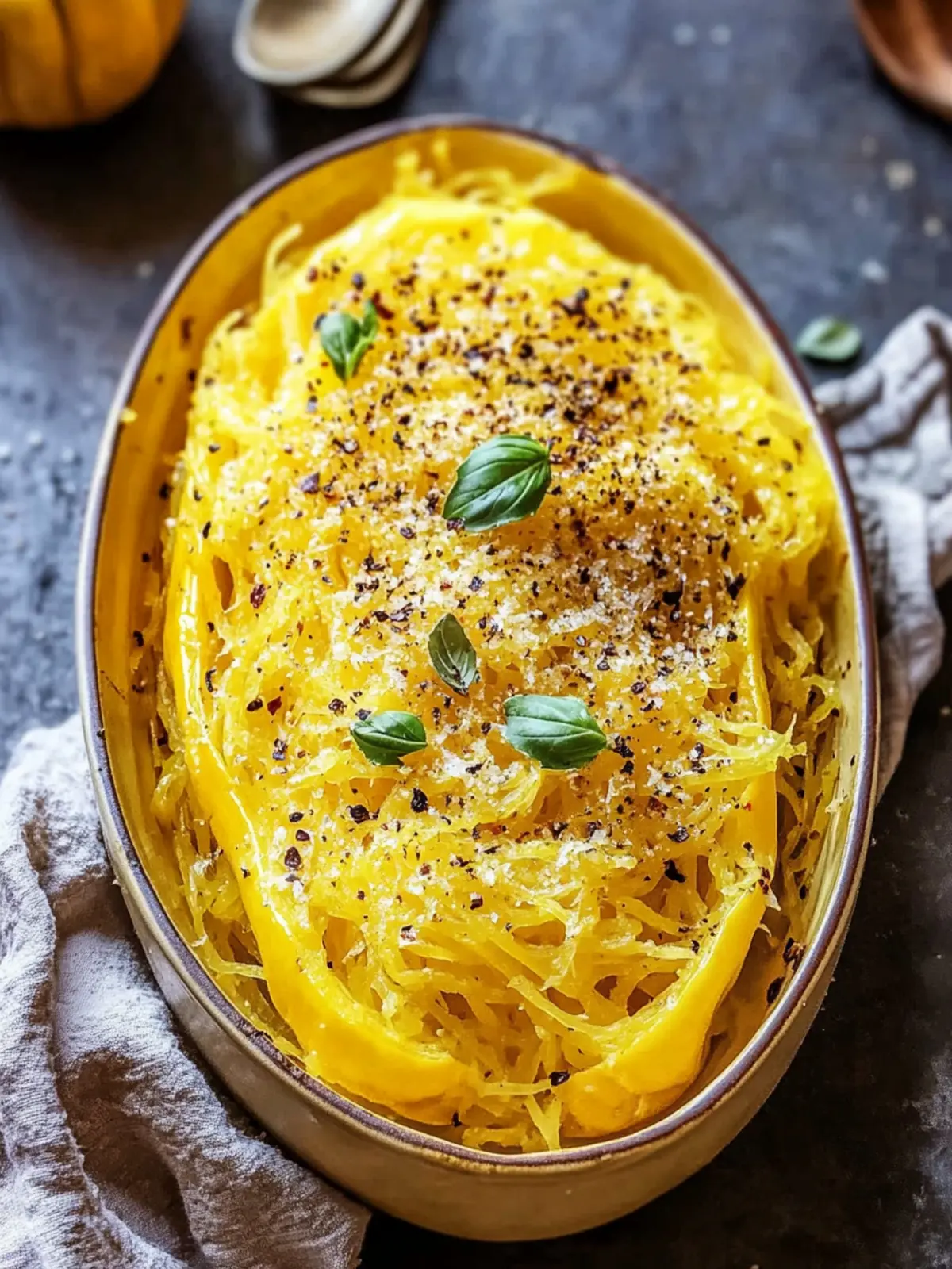 Delicious Roasted Spaghetti Squash in Just 50 Minutes 4 Roasted Spaghetti Squash