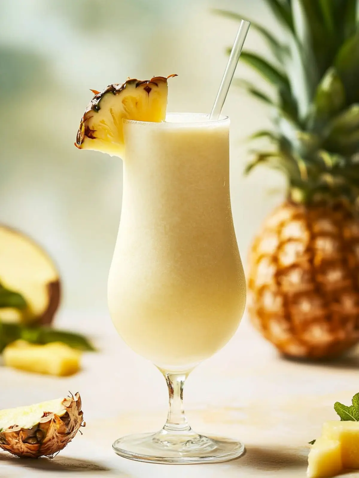 Skinny Piña Colada: Guilt-Free Tropical Bliss at Home 5 Skinny Piña Colada