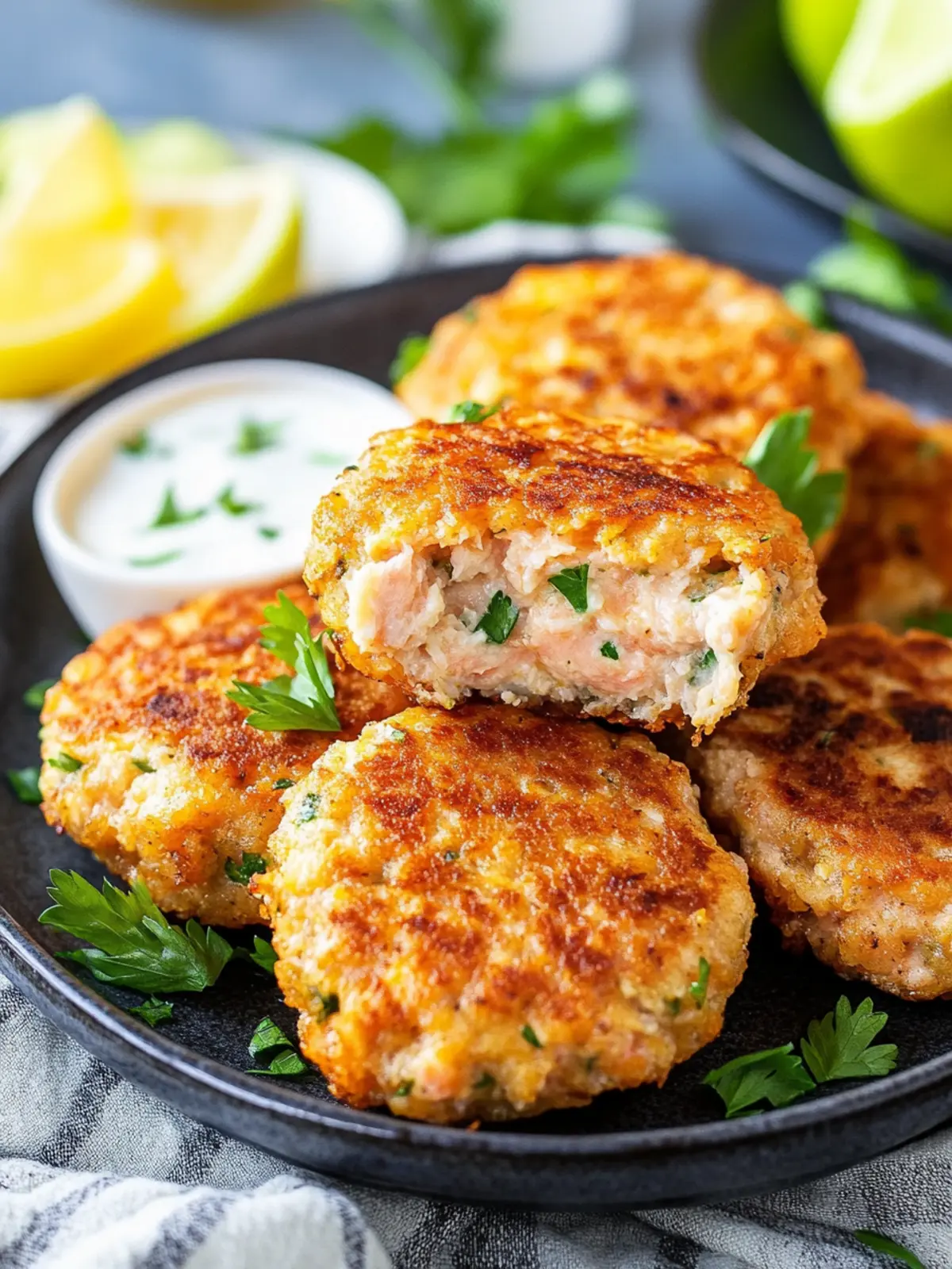 Savory Salmon Patties: Quick Comfort Food for Everyone 4 Salmon Patties