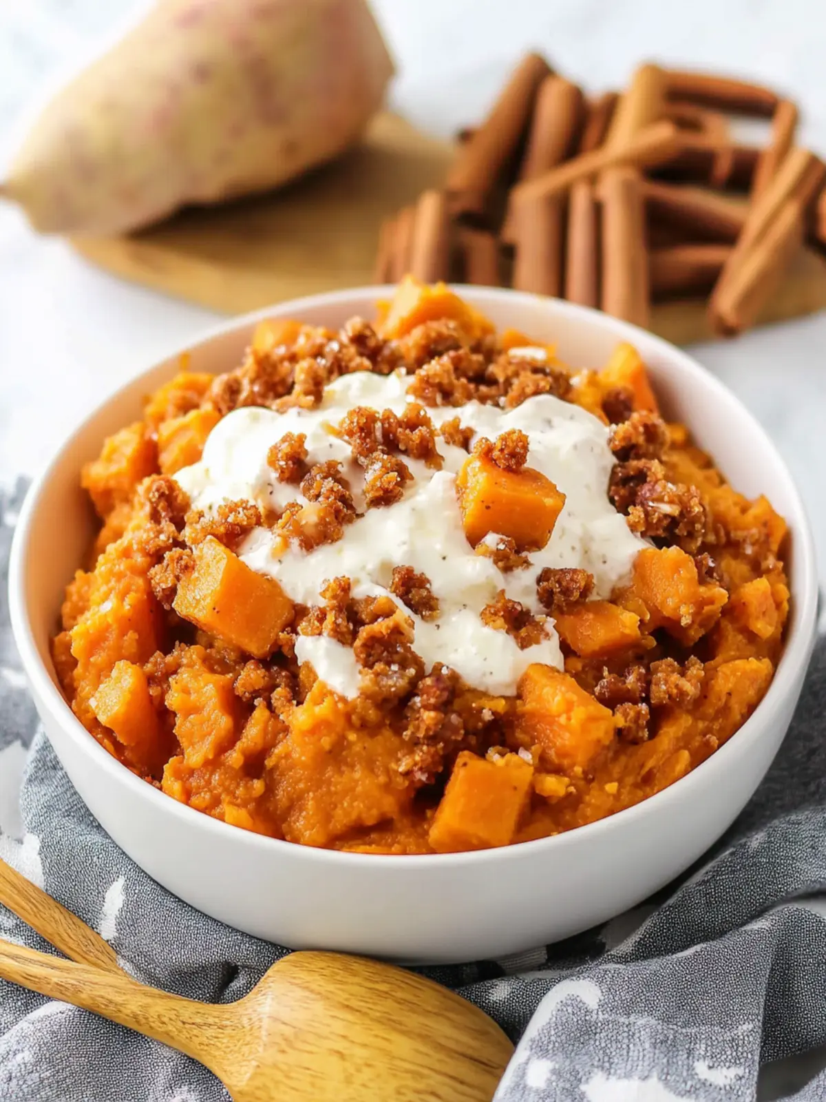 Crockpot Sweet Potato Casserole