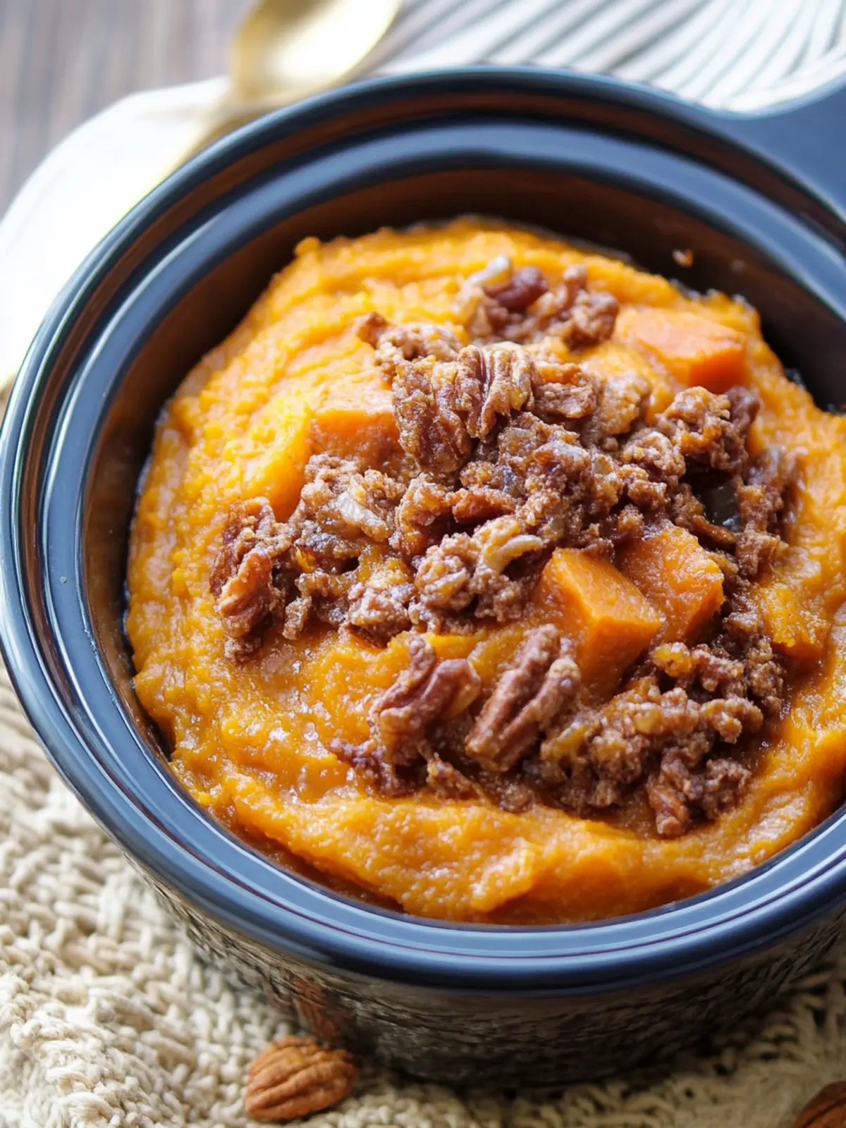 Crock Pot Sweet Potato Casserole