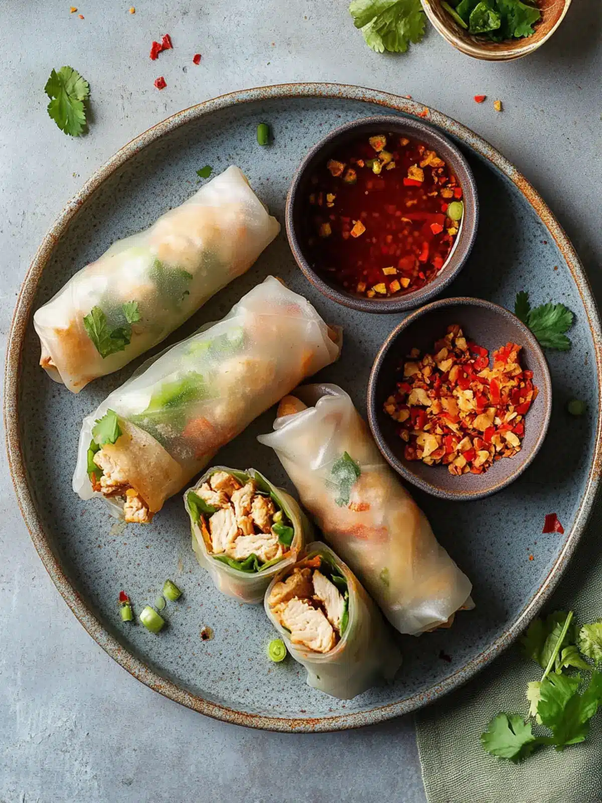 Crispy Chicken Spring Rolls That Will Wow Your Taste Buds 2 Chicken Spring Rolls