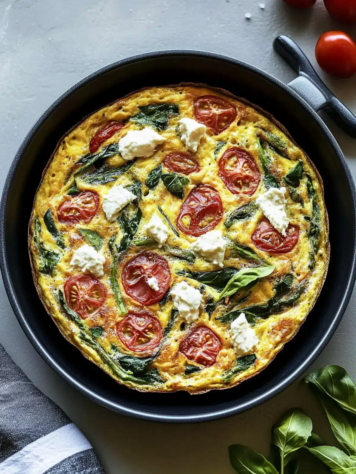 Savory Spinach Frittata to Elevate Your Brunch Game 2 Frittata