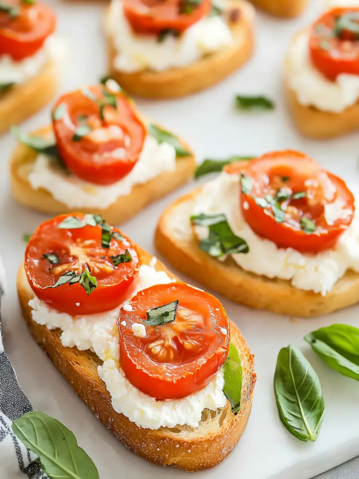 Whipped Feta Tomato Crostini That Will Wow Your Guests 5 Whipped Feta Tomato Crostini