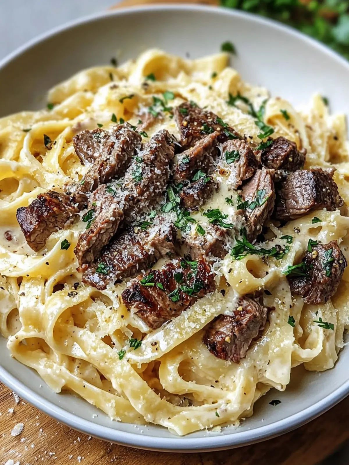 Creamy Steak Pasta Garlic Delight for Easy Dinner Bliss 5 Creamy Steak Pasta Garlic