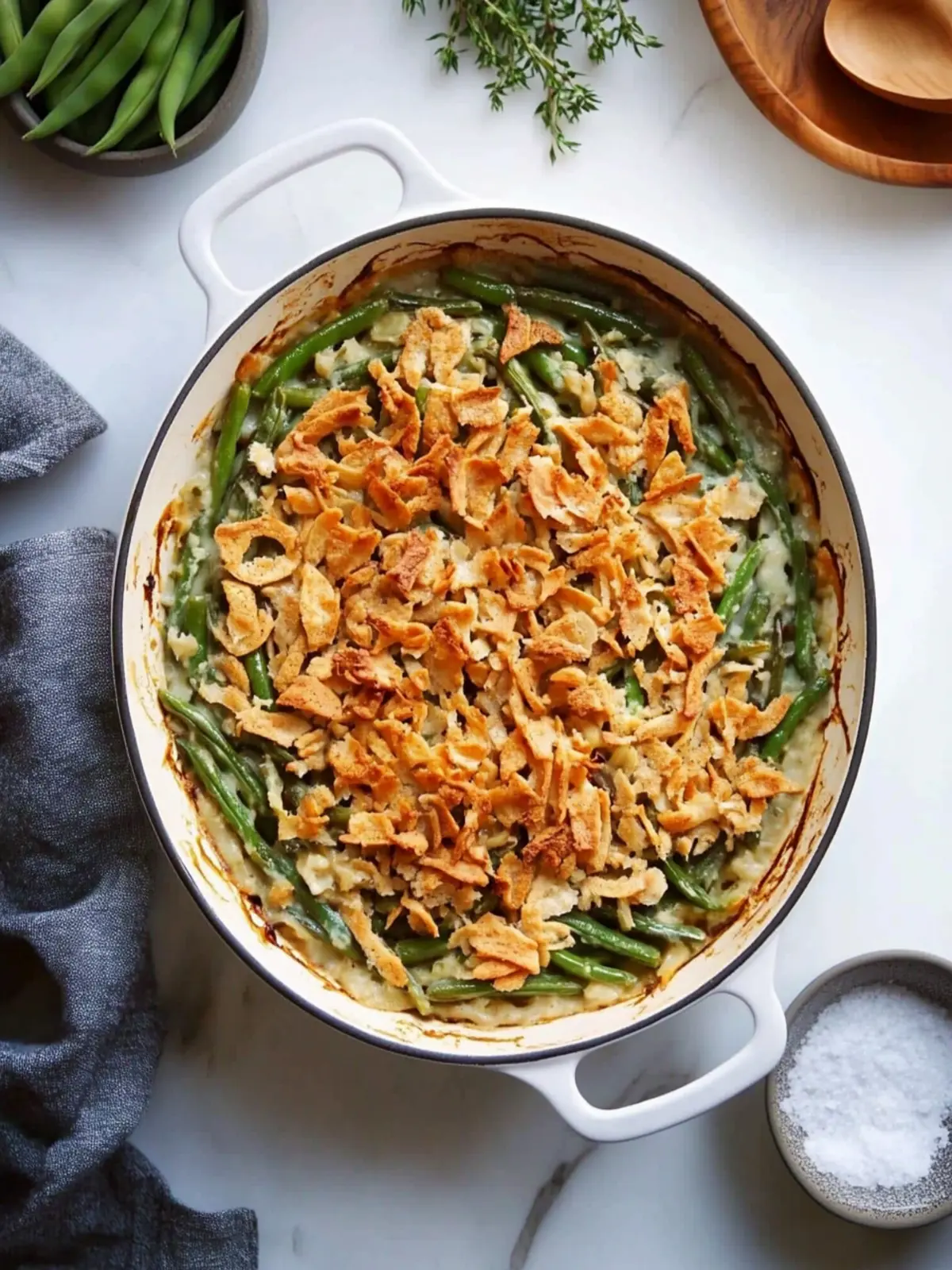 Delicious Vegan Green Bean Casserole for Cozy Nights 4 Vegan Green Bean Casserole