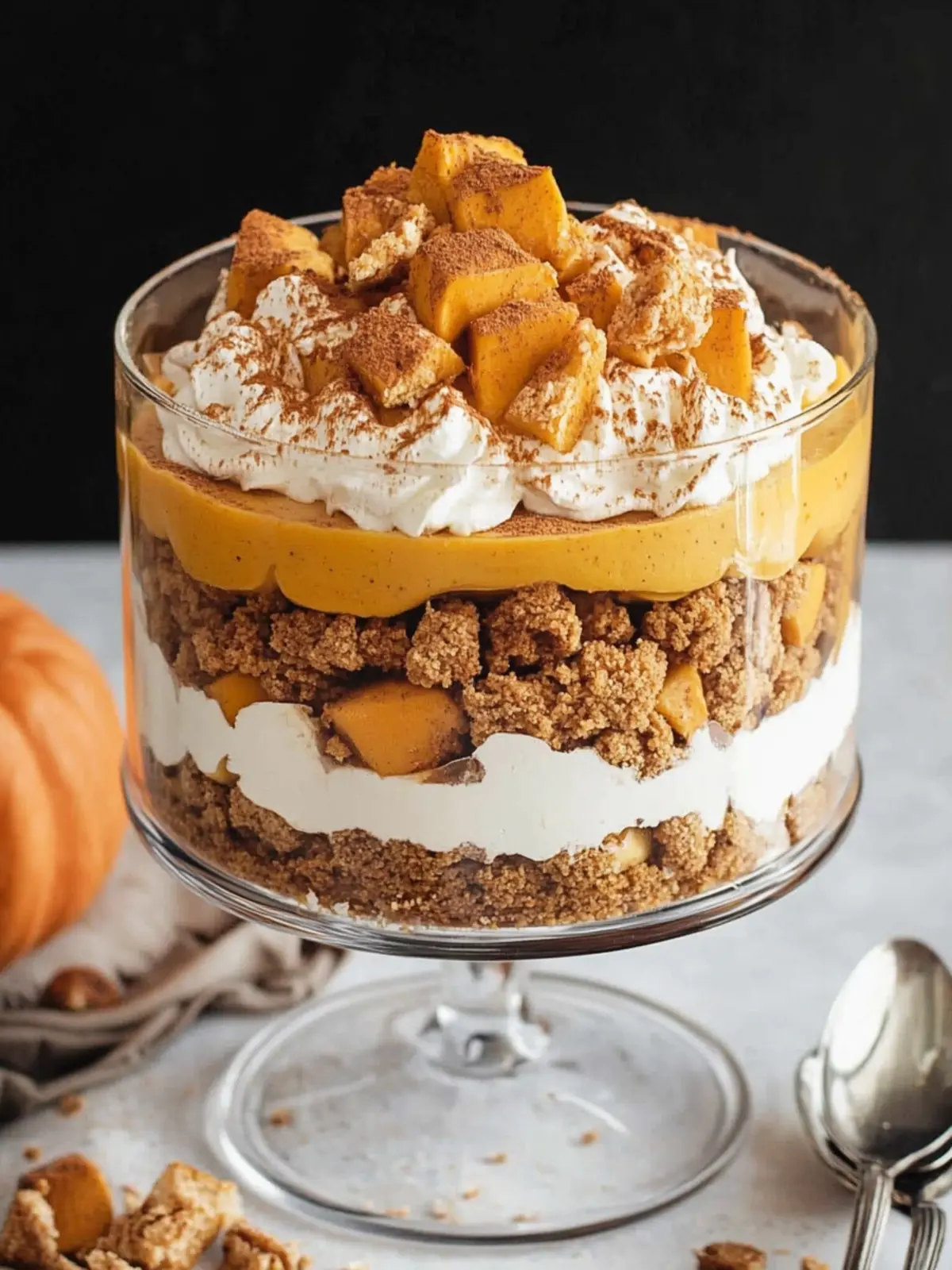 Delicious Pumpkin Trifle That Scares Fast Food Away 2 Pumpkin Trifle