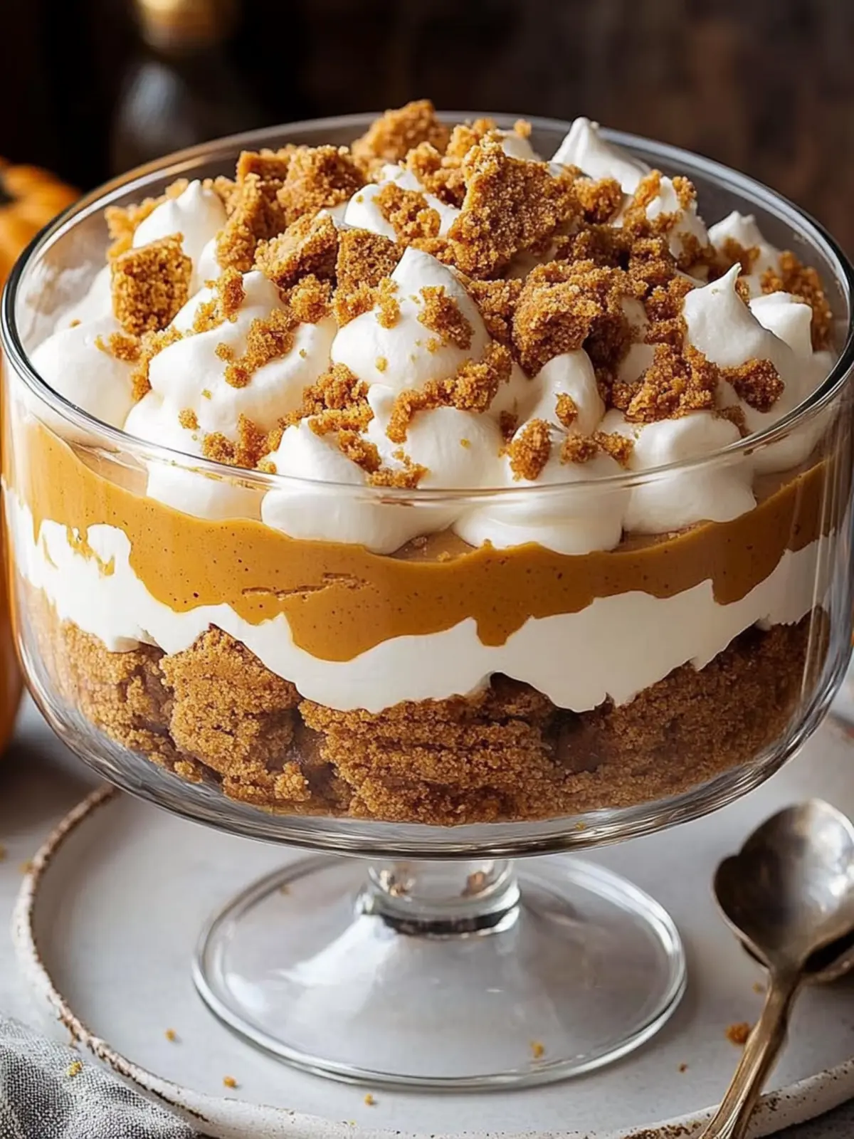Savor the Fall with Pumpkin-Butterscotch Gingerbread Trifle 3 Pumpkin-Butterscotch Gingerbread Trifle