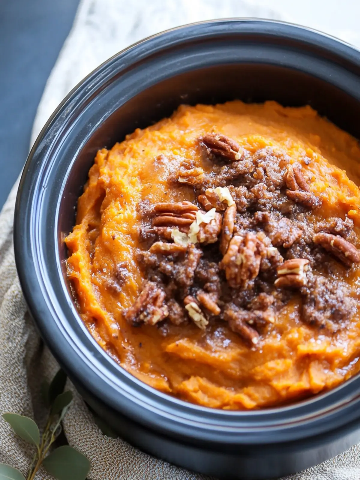 Crock Pot Sweet Potato Casserole