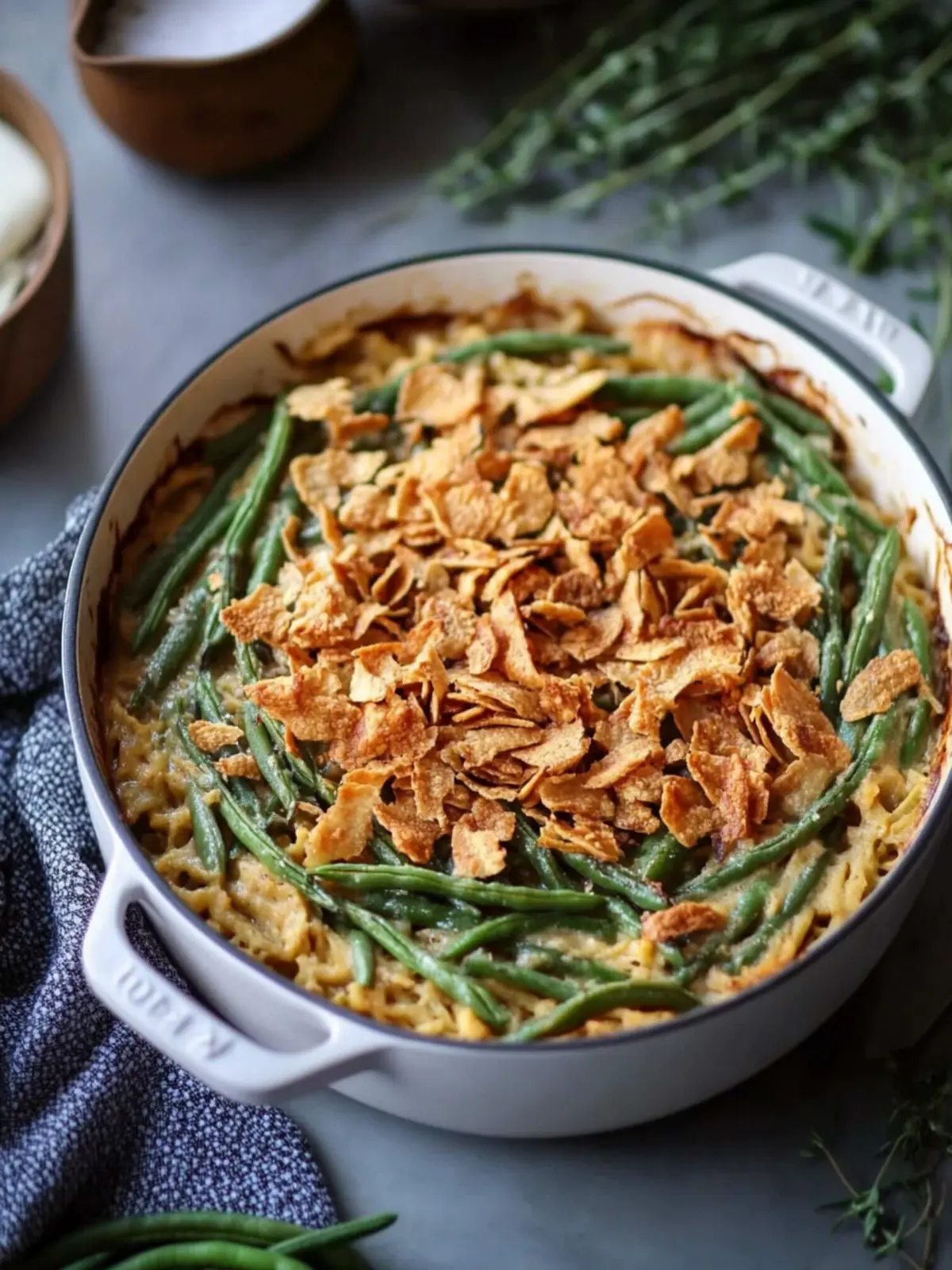 Delicious Vegan Green Bean Casserole for Cozy Nights 3 Vegan Green Bean Casserole