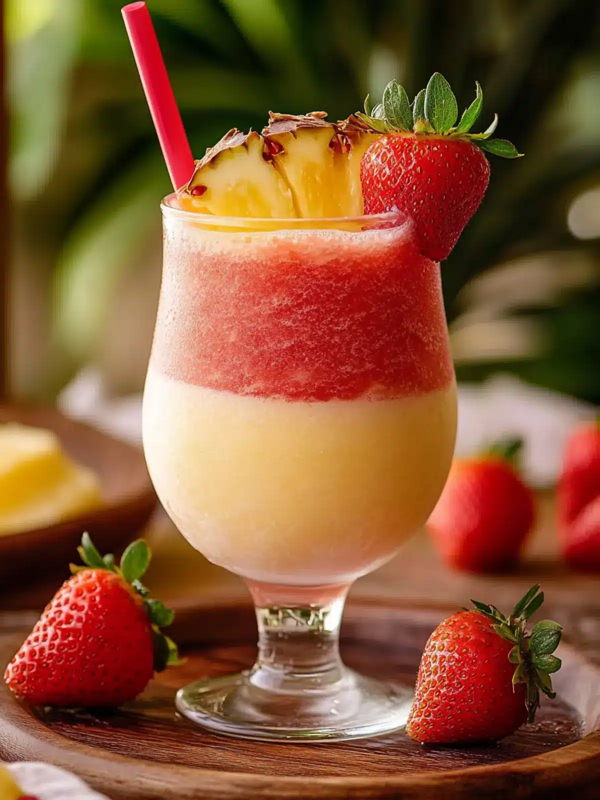 Delicious Strawberry Pina Colada: A Tropical Refreshment 2 Strawberry Pina Colada