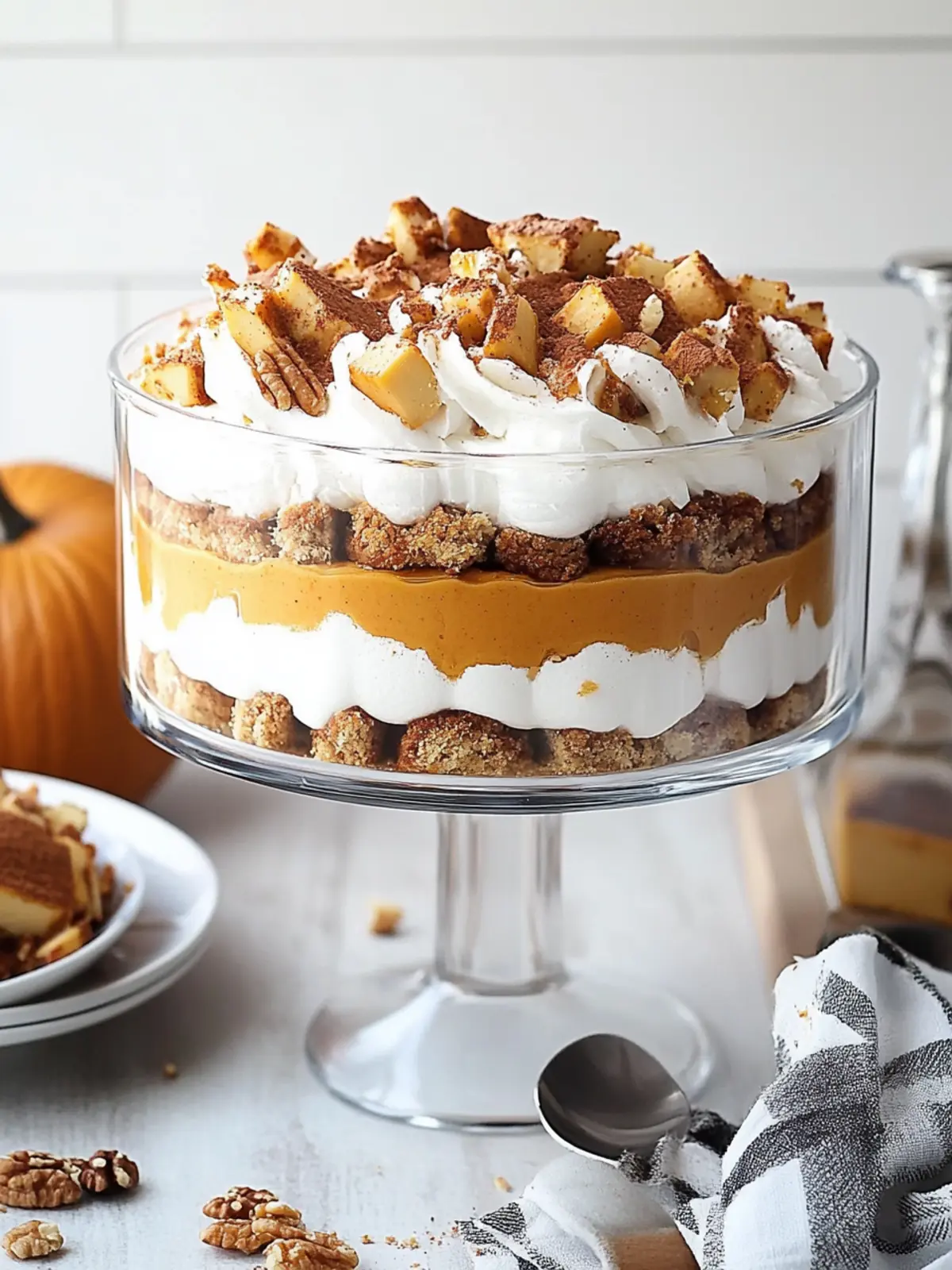 Irresistible Pumpkin Trifle Loaded with Toffee Delight 4 Pumpkin Trifle