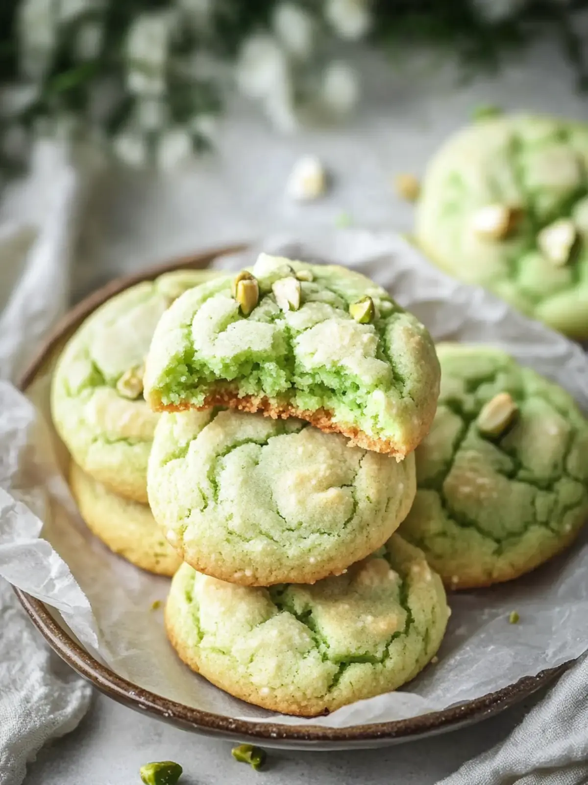 Pistachio Pudding Cookies That Will Brighten Your Day 5 Pistachio Pudding Cookies