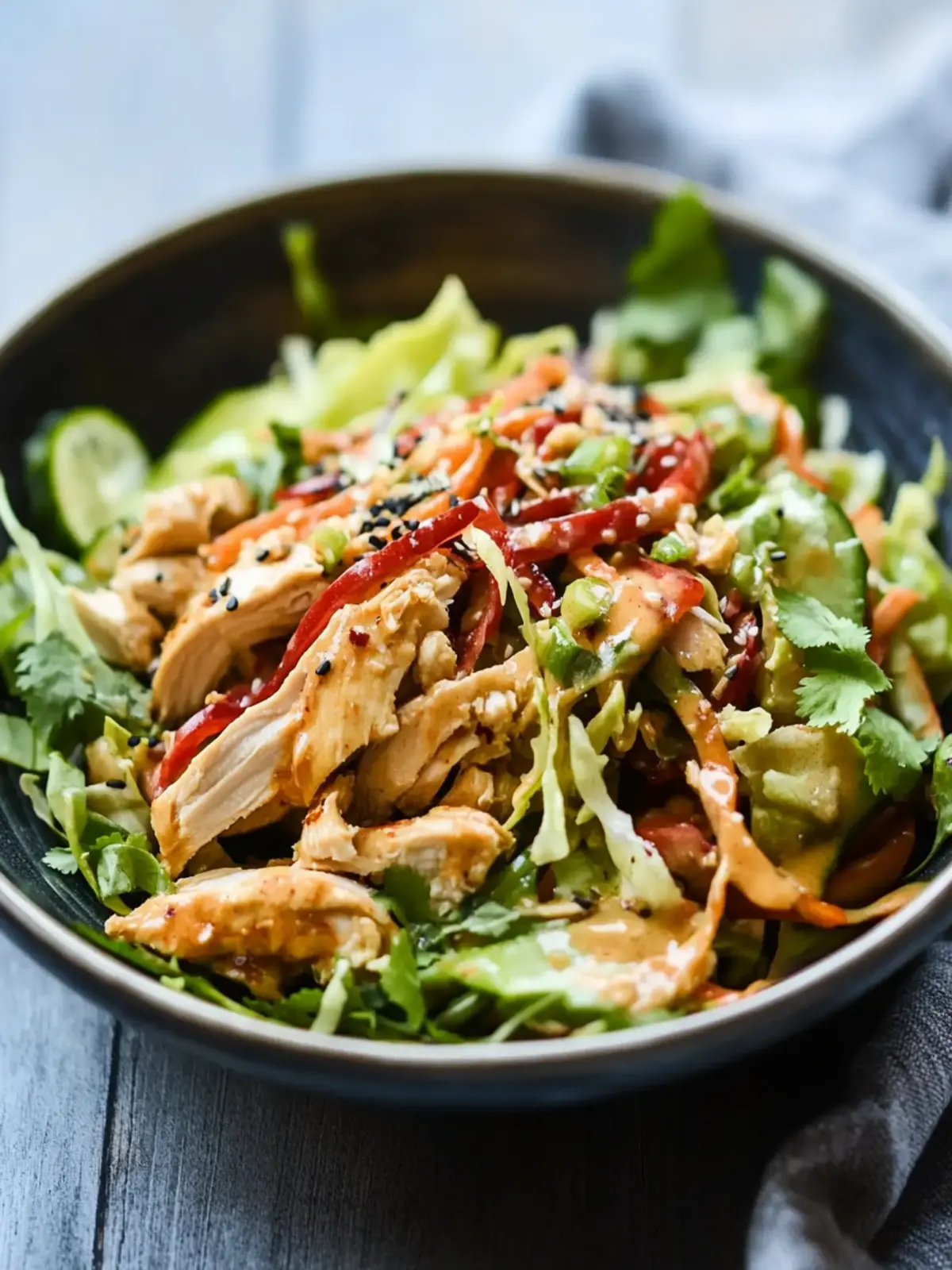 Delicious Thai Chicken Salad for Healthy, Homemade Joy 4 Thai Chicken Salad