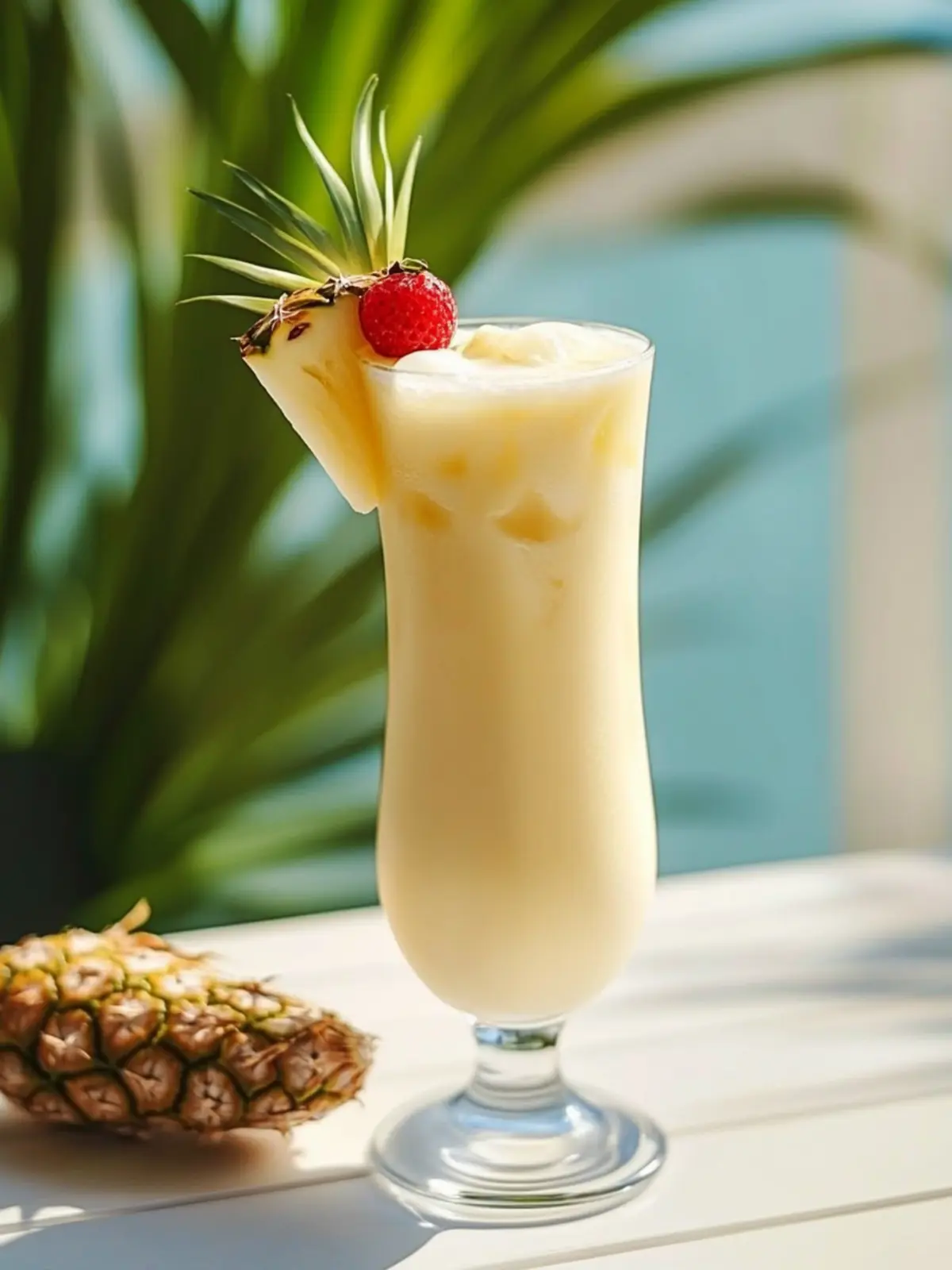 Tropical Piña Colada Bliss: Blend Your Summer Escape 2 Piña Colada