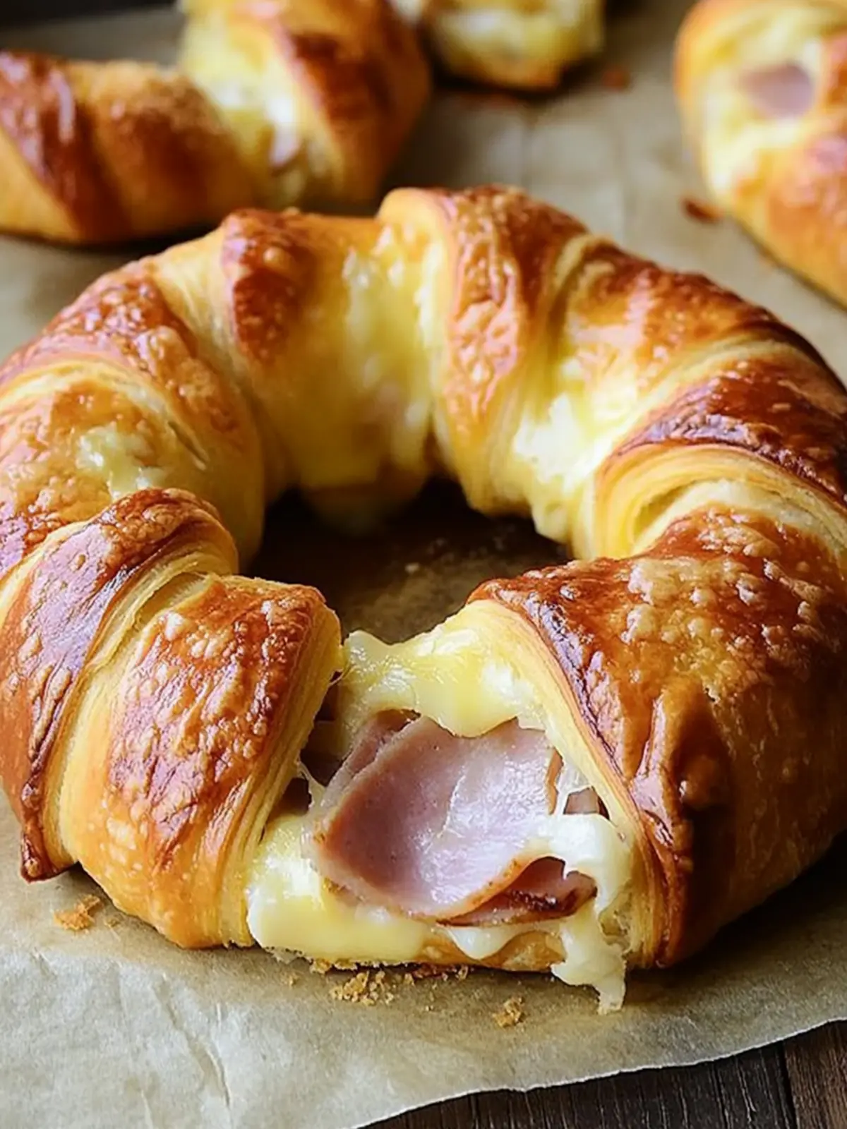 Irresistible Ham and Cheese Crescent Ring You'll Crave 2 Ham and Cheese Crescent Ring