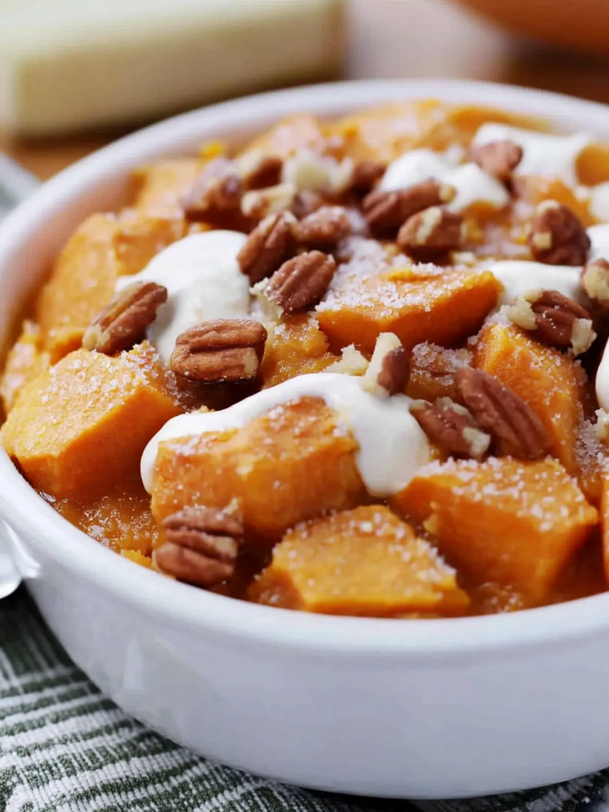 Irresistible Crockpot Sweet Potato Casserole with Marshmallows 5 Crockpot Sweet Potato Casserole